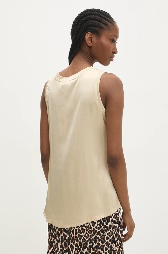 Odzież Answear.LAB top mo130.ikk złoty