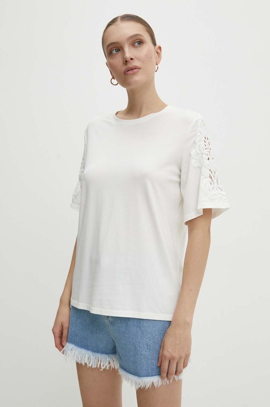 Answear Lab t-shirt regular biały pk2656.ijs