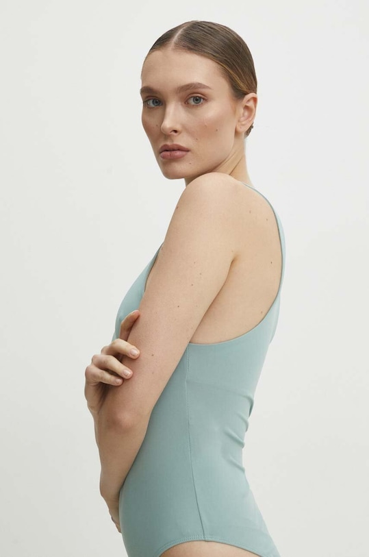 Боди Answear.LAB вталена зелен vd10873.13.FKK