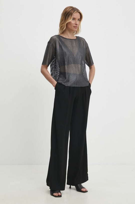 Answear Lab t-shirt L1405.HWK czarny WW24