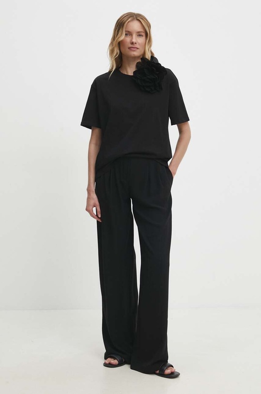 Answear Lab t-shirt h4550.ijs czarny WW24