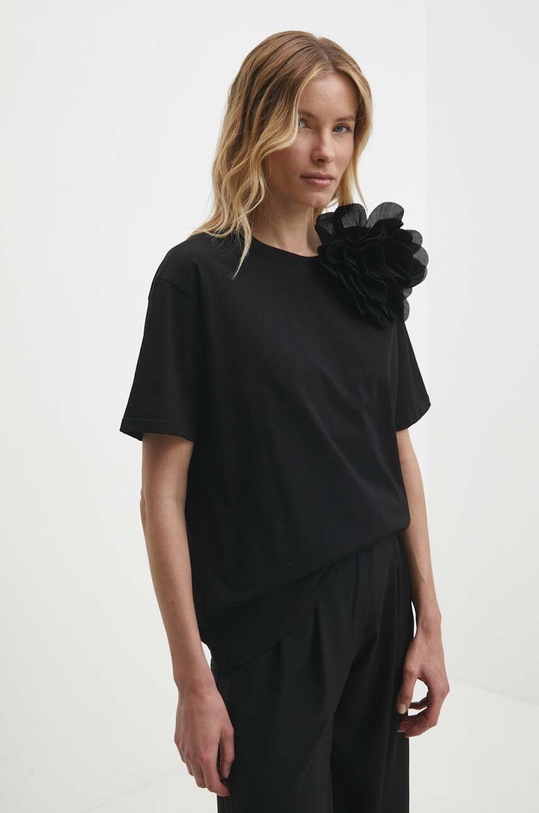 Answear Lab t-shirt czarny h4550.ijs