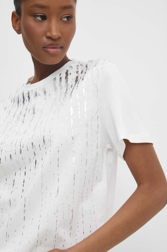 Answear Lab t-shirt bawełniany biały sng.tsd02m.tjs