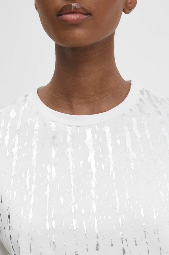 Answear Lab t-shirt bawełniany sng.tsd02m.tjs biały