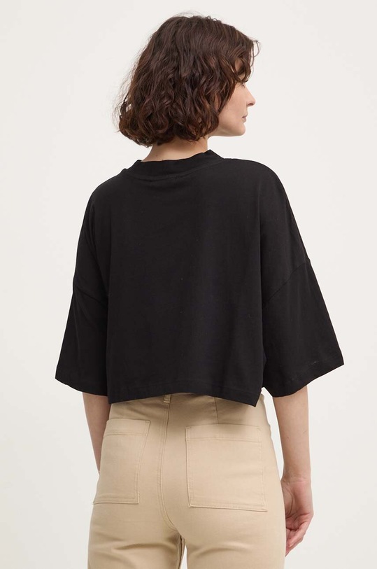 Odzież Answear Lab t-shirt bawełniany 18876.tjs czarny