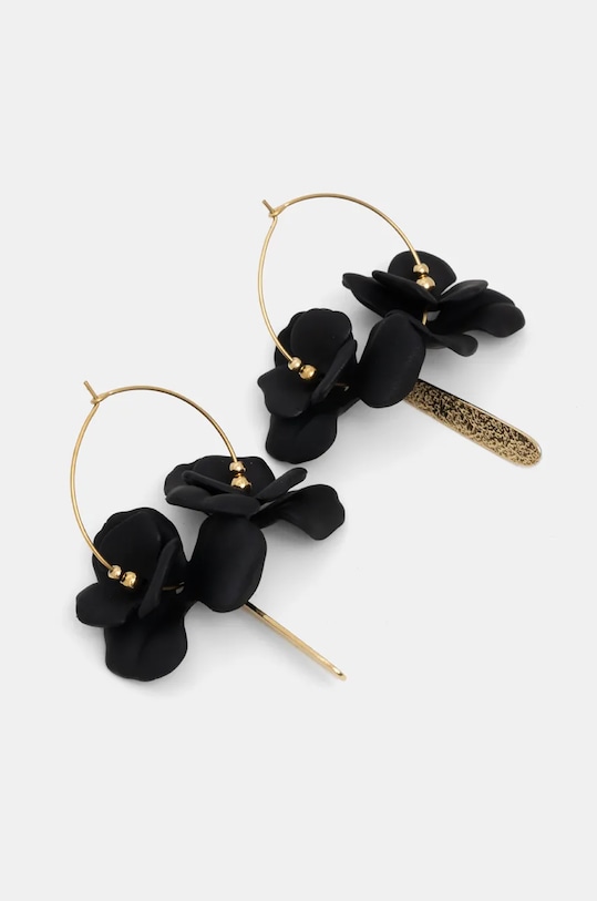 Обици Answear.LAB да черен Y00551.hos