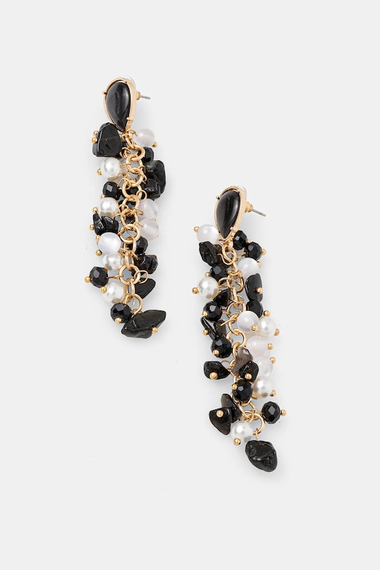 Náušnice Answear.LAB ostatné čierna 9.ILK