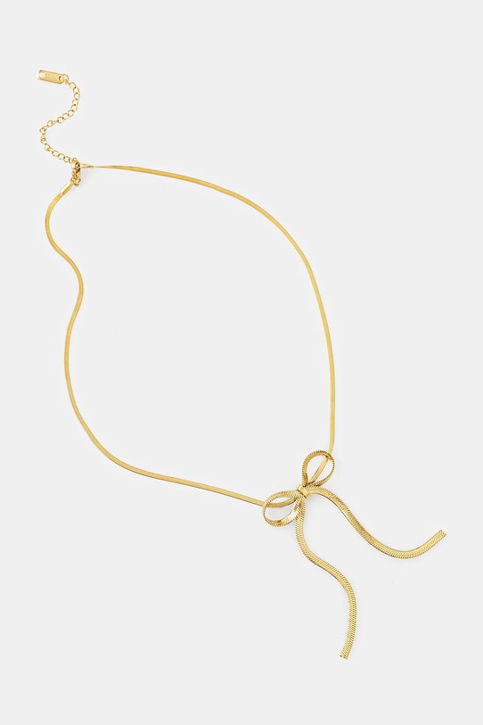 Кольє і сережки Answear.LAB 42118.42117.fos золотий WW25