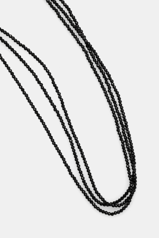 Кольє і сережки Answear.LAB 3row.22211.fos чорний