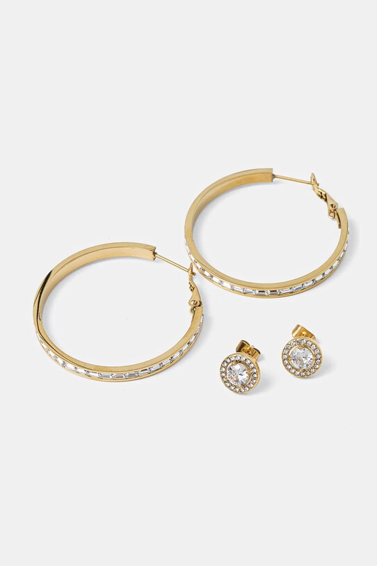 Сережки Answear.LAB 2-pack 2 шт білий BO003.BOR316.fms