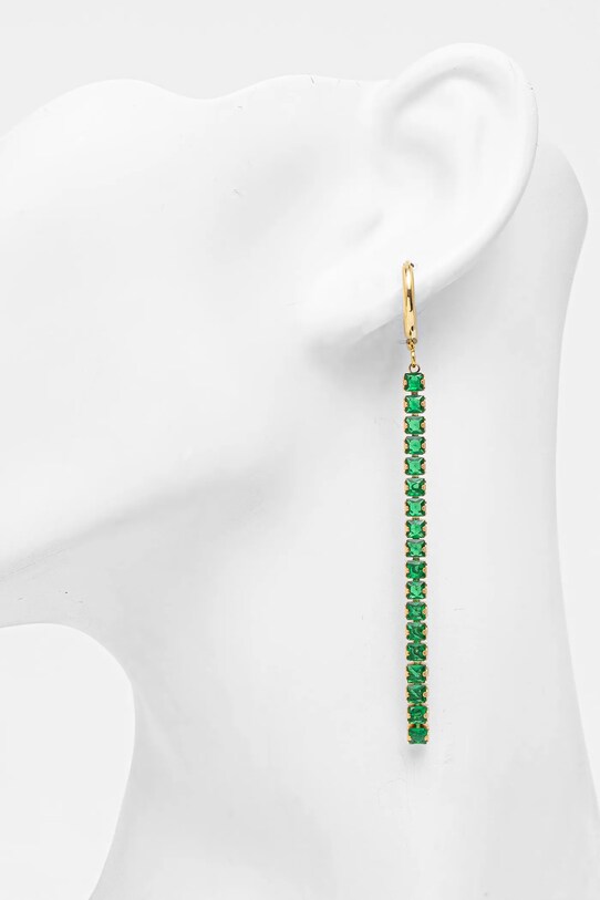 Сережки Answear.LAB 2 шт зелёный BO04.BO06.fms