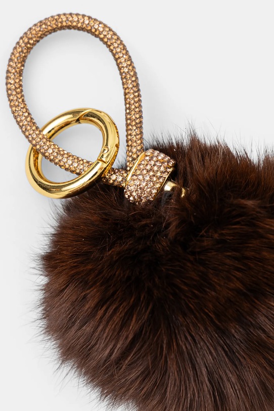 Answear.LAB brelok pt.10.fos brązowy WW25