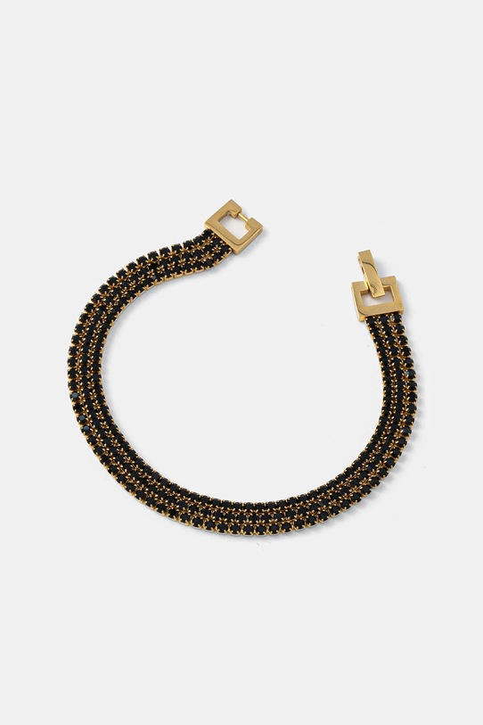 Answear Lab bratara zirconiu cubic negru 210031.HWK