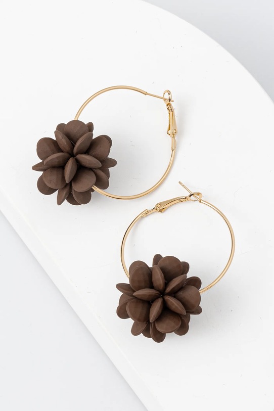 Сережки Answear.LAB коричневий PA37560.hms