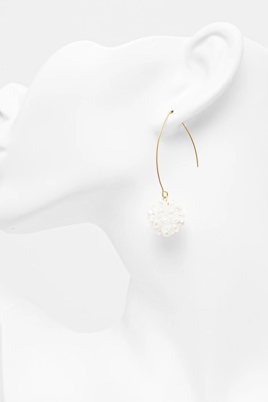 Answear Lab cercei alb Y00578.HWK