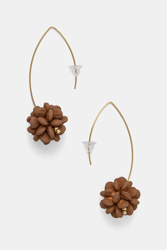 Сережки Answear.LAB Gift Box коричневий Y00578.HWK