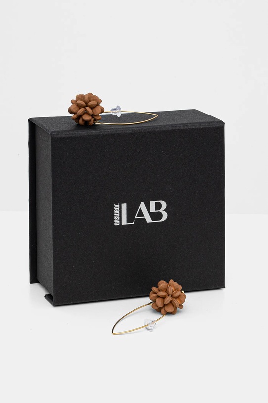 Аксесуари Сережки Answear.LAB Y00578.HWK коричневий