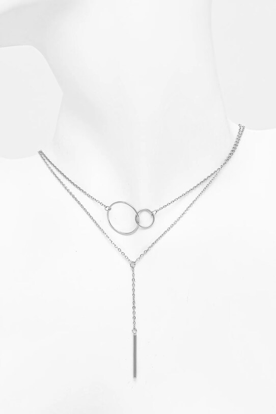 Аксесуари Кольє Answear Lab 2-pack ZO4701N.ZO982N.HWK срібний