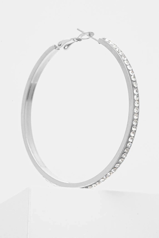 Náušnice Answear.LAB zo5794.HWK strieborná WW25