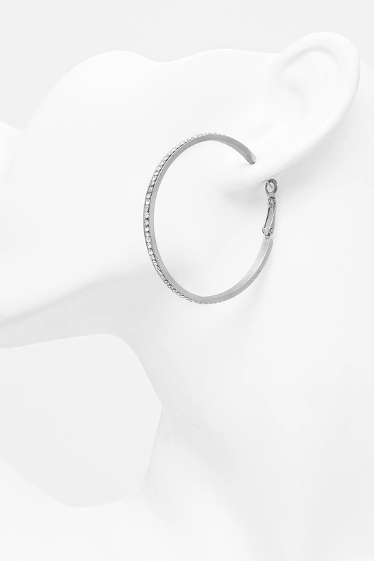 Náušnice Answear.LAB strieborná zo5794.HWK