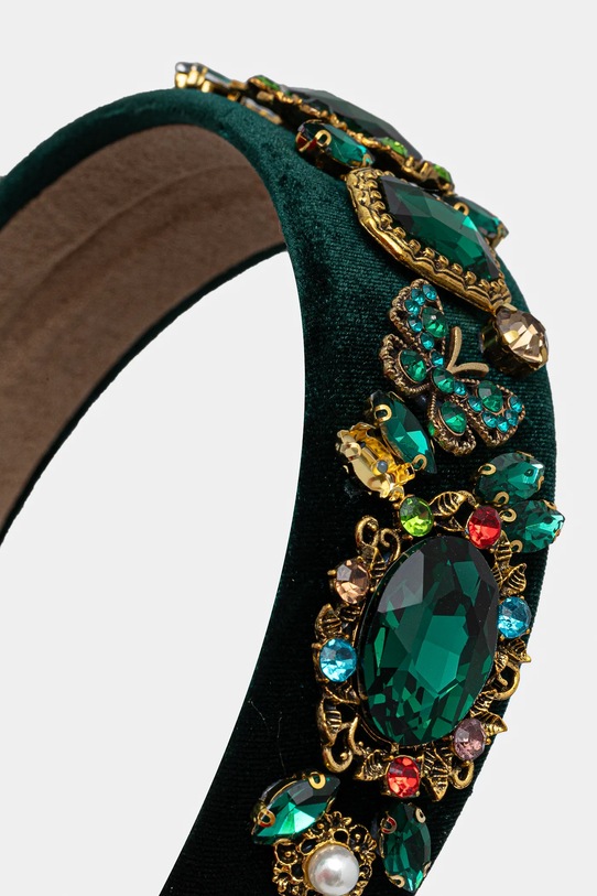 Answear Lab bandă de păr BRCL.14.ios verde WW25