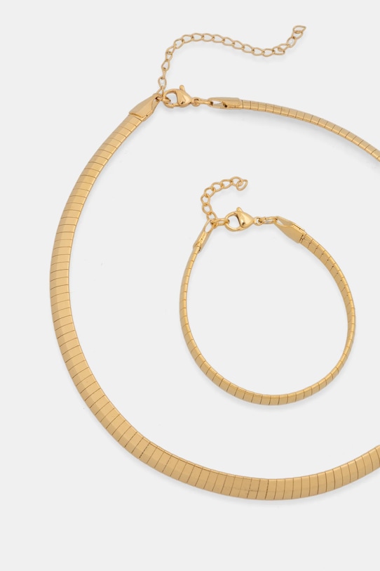 Цепочка и браслет Answear.LAB 32237.32236.flk золотой WW25