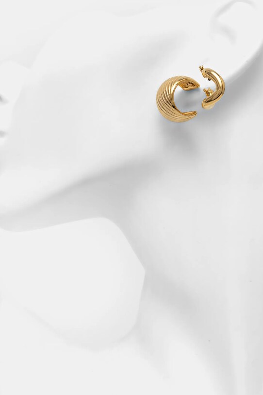 Answear.LAB kolczyki 2-pack złoty 1243.CMS