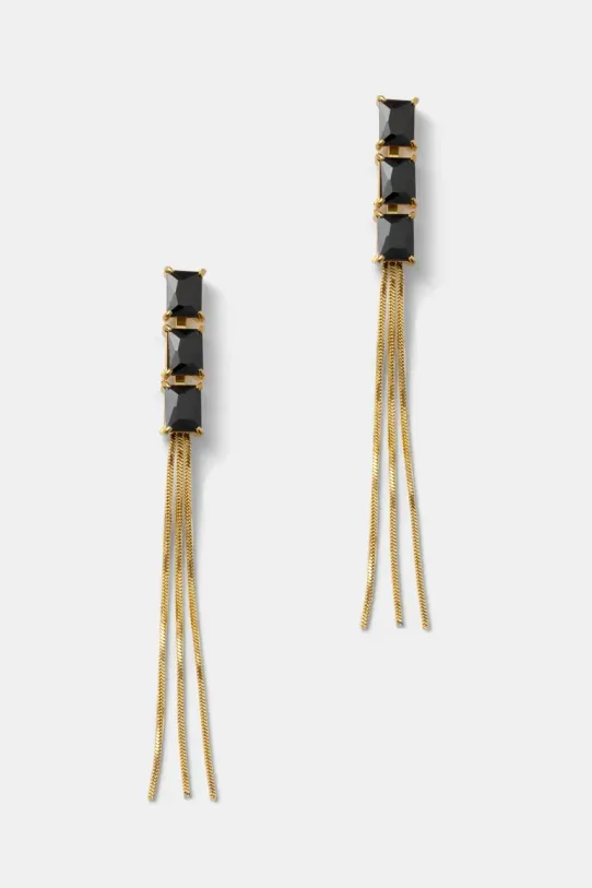 Обици Answear.LAB да черен 0120H.hos