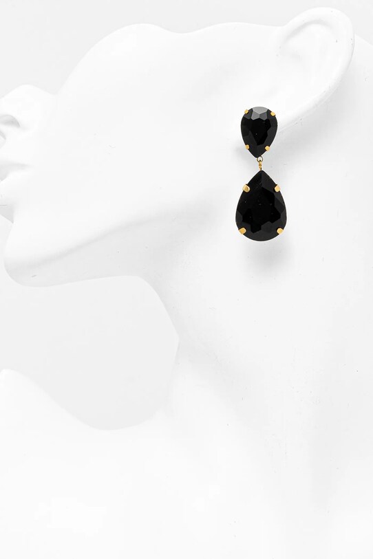 Сережки Answear.LAB чорний OL240820.hos