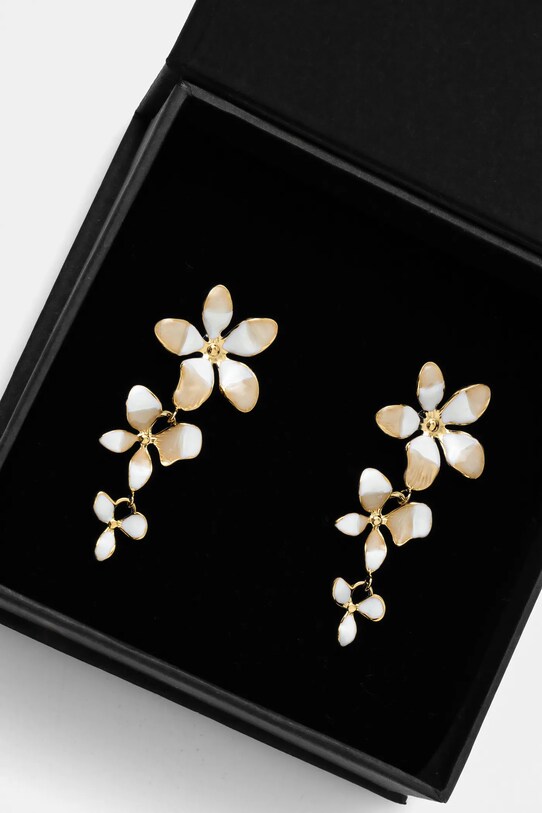 Naušnice Answear.LAB bež 41210.fos