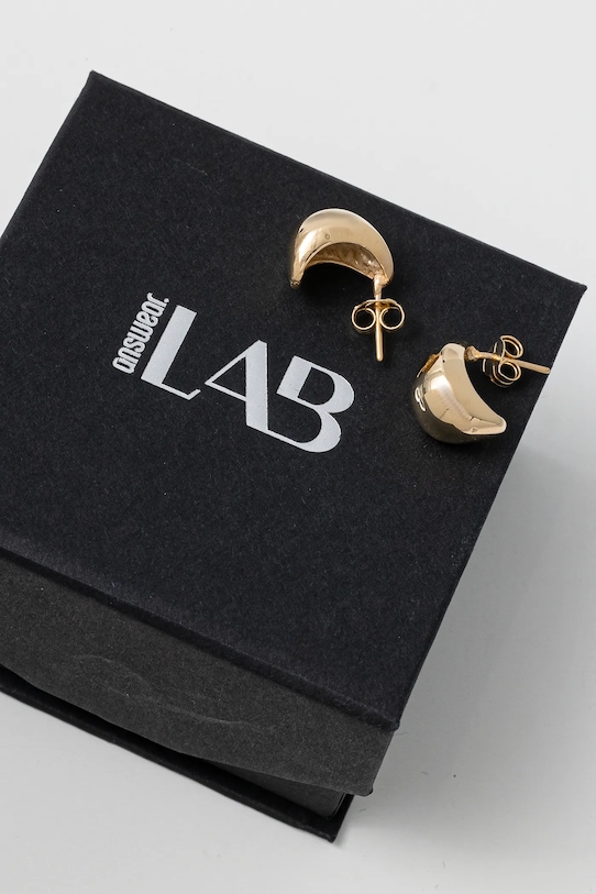 Серебряные серьги Answear.LAB 38466.hos золотой WW25