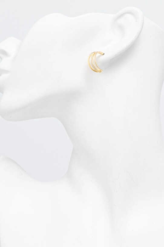 Accesorii Answear Lab cercei de argint PPAC124.hos aur