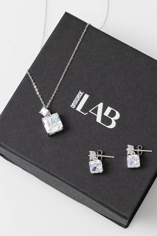 Answear.LAB naszyjnik i kolczyki srebrne PSET14171B/PSET141/3B.h srebrny WW25