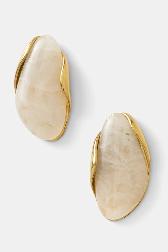 Answear.LAB kolczyki Gift Box beżowy 51062.fos