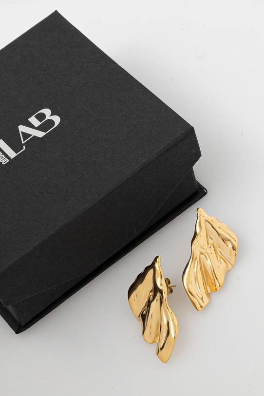 Σκουλαρίκια Answear.LAB χρυσαφί no.1.ios