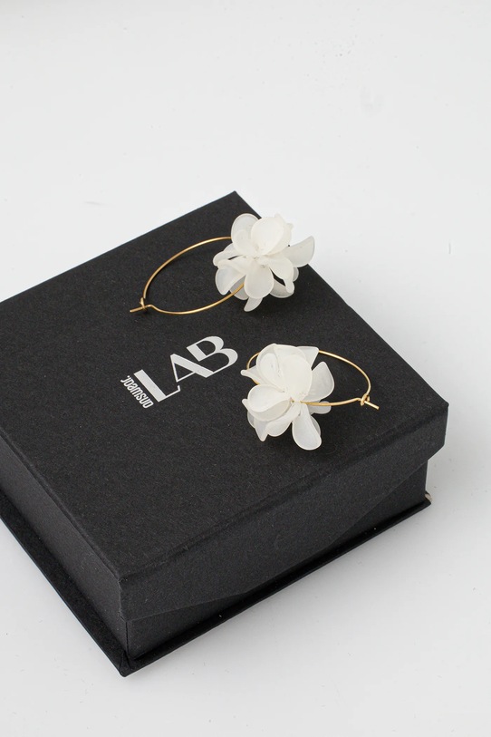 Answear Lab cercei alb Y00752E.hms