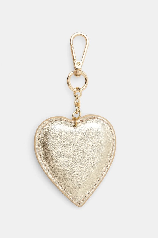 Шкіряний брелок Answear.LAB 390.1.hlk золотий WW25