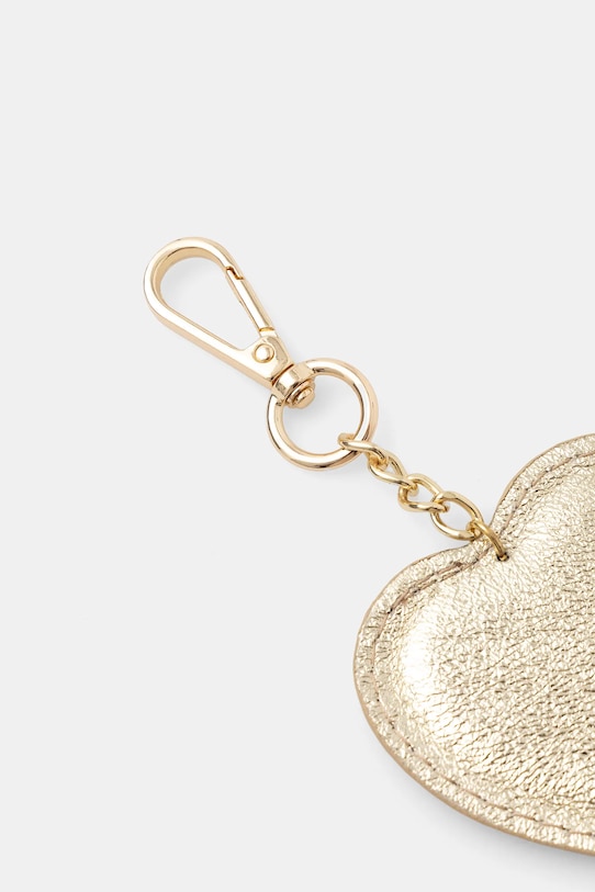 Аксесуари Шкіряний брелок Answear.LAB 390.1.hlk золотий