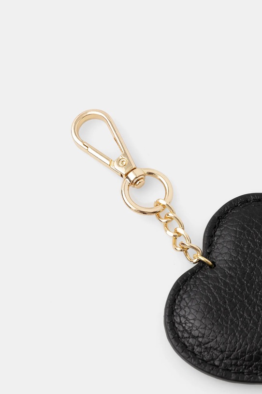 Accesorii Answear Lab breloc de piele 390.1.hlk negru