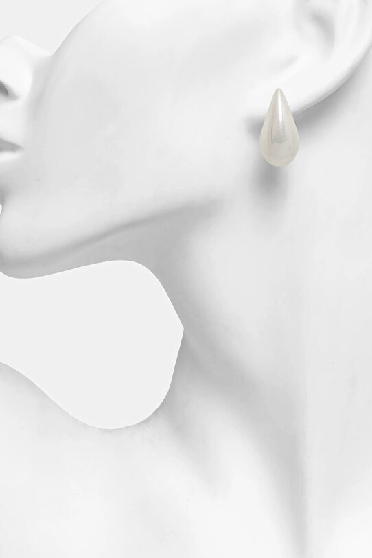 Náušnice Answear.LAB biela 6830072401.hak