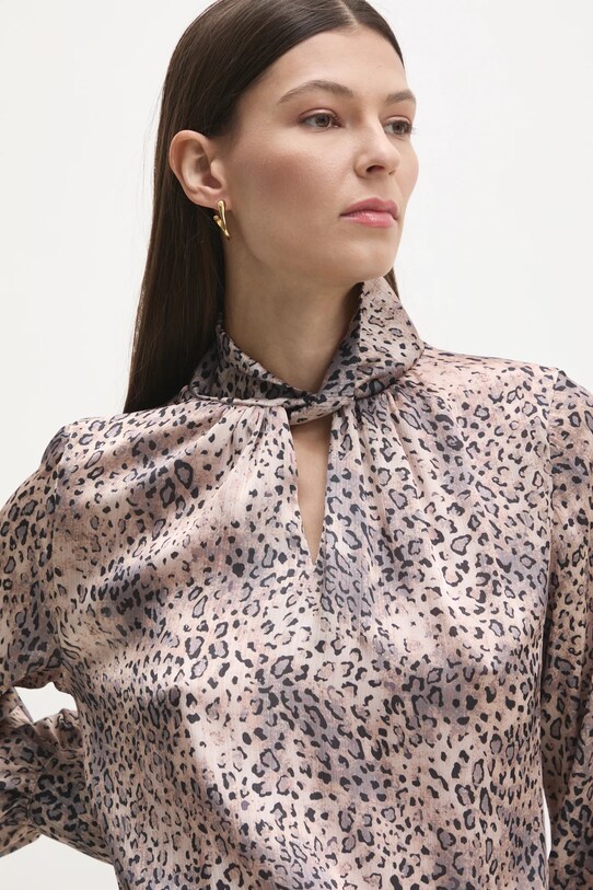 Блузка Answear.LAB коричневий sng.39.tos