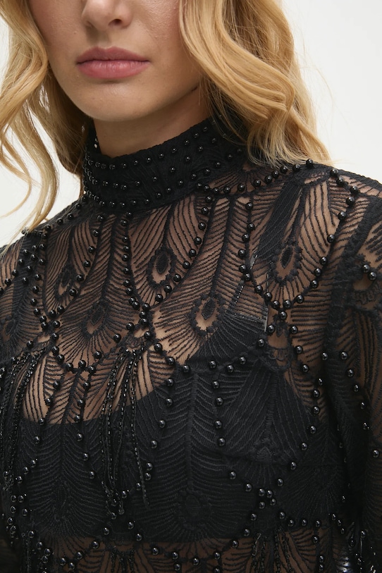 Answear Lab bluza .0278.ios negru