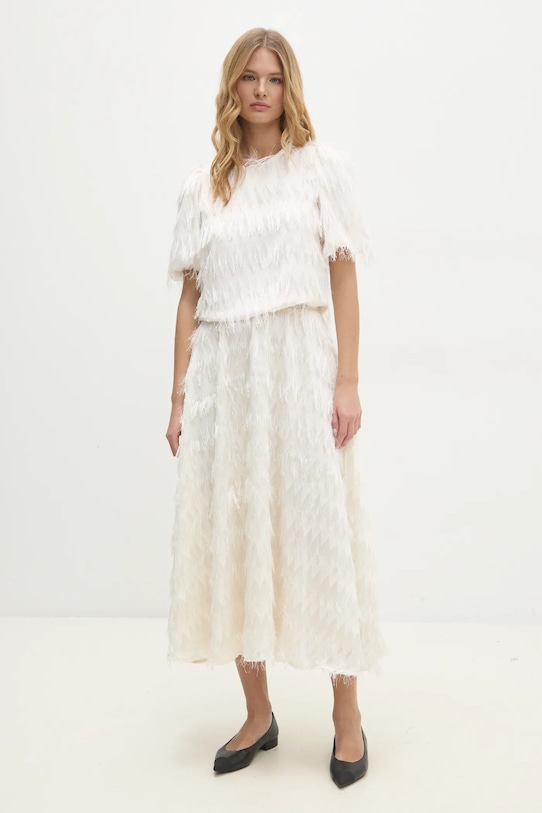 Blúzka Answear.LAB 23168.ios béžová WW25