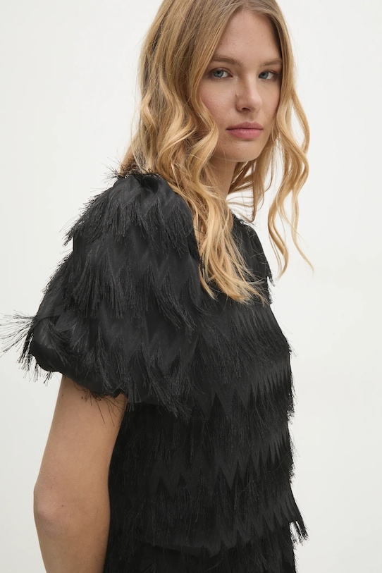 Blúzka Answear.LAB čierna 23168.ios