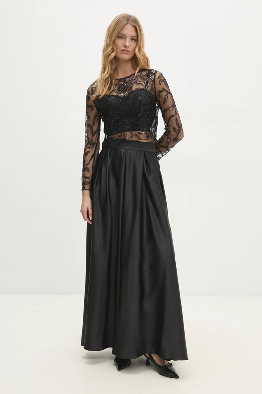Answear Lab bluza h1327.ILK negru WW25