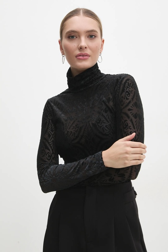 Answear Lab body uni negru ch004.fos