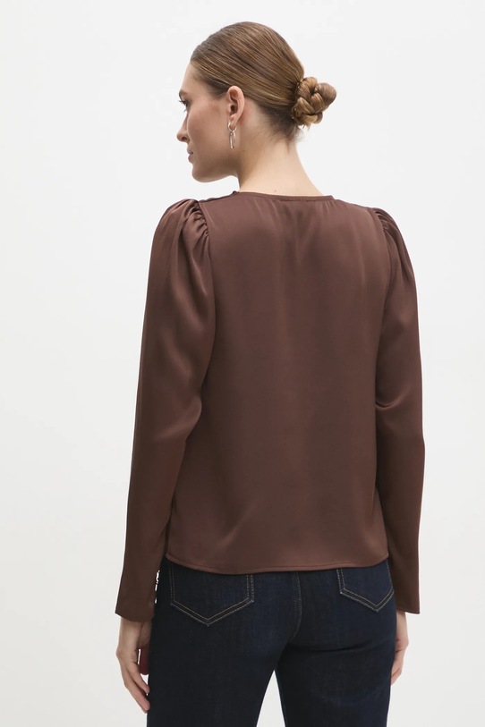 Oblečení Halenka Answear.LAB 23398LT.fos hnědá