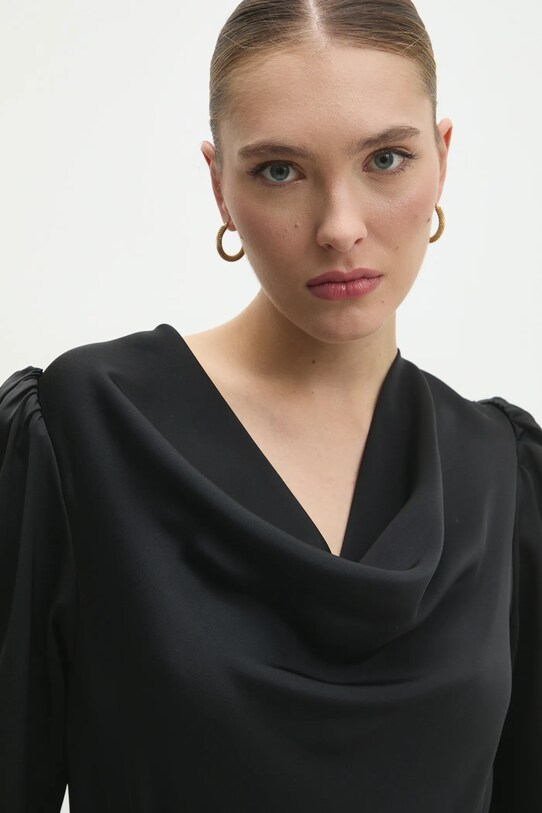 Answear Lab bluza negru 23398LT.fos