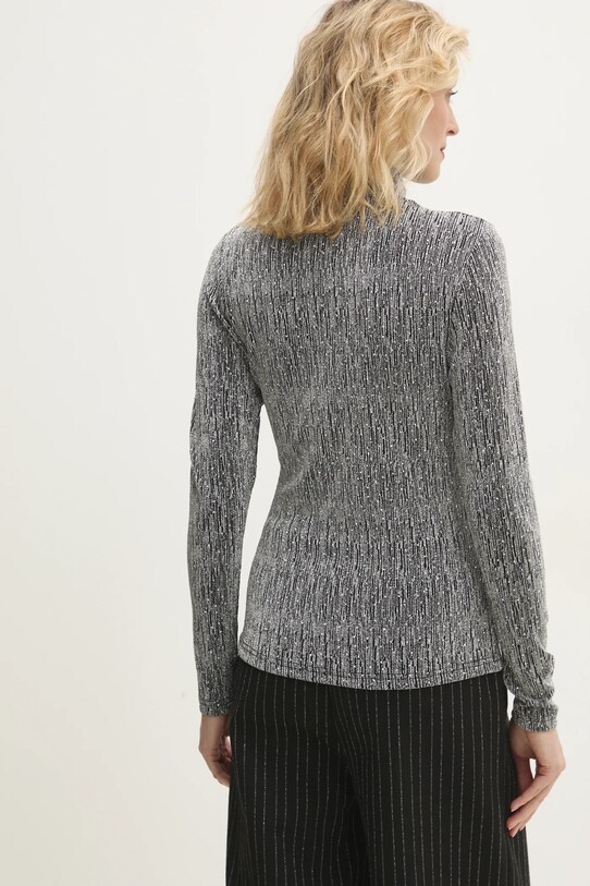 Îmbrăcăminte Answear Lab longsleeve 23049LT.fos argintiu