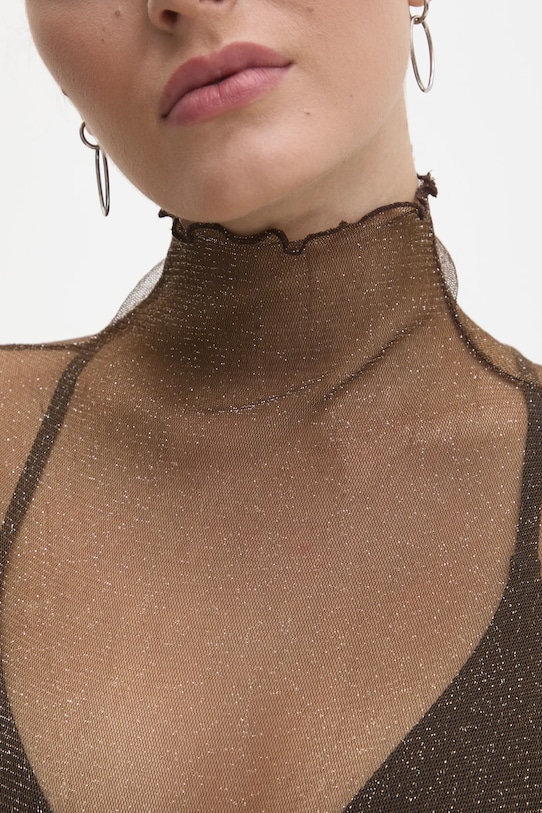 Блузка Answear.LAB A22603.hos коричневий